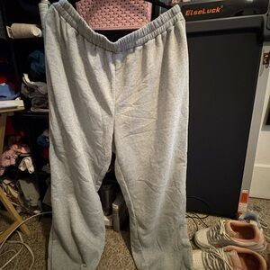 SHEIN Gray Curve Sweatpants
